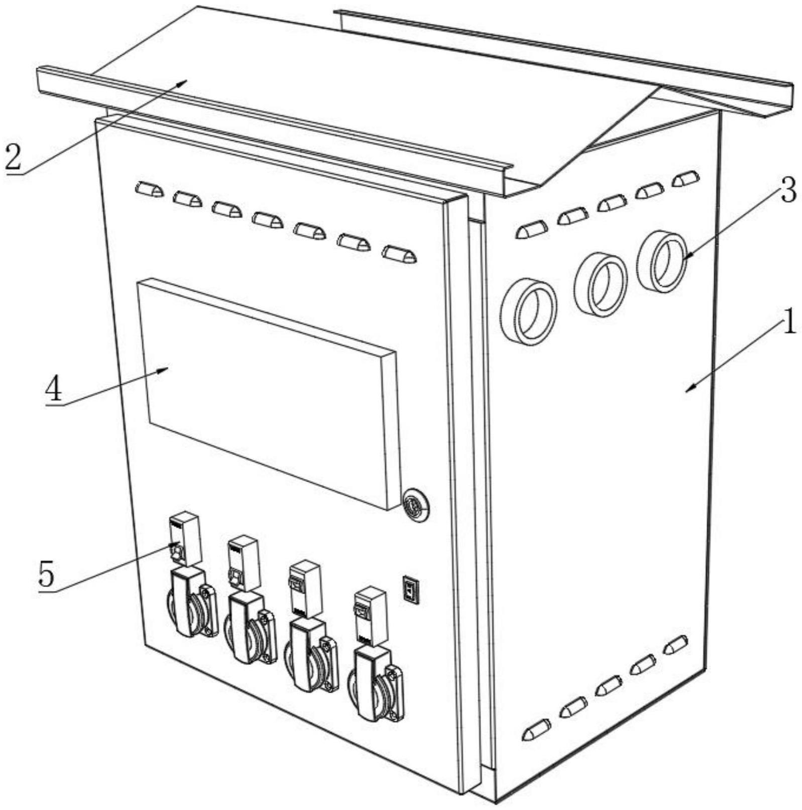 一种带有防潮保护的配电柜的制作方法