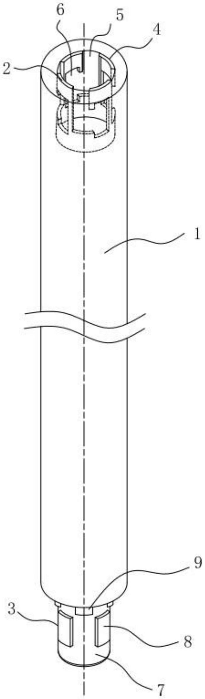 轻型动力触探仪导杆用加长连接构件的制作方法