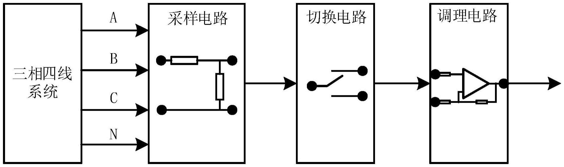 三相电压切换检测电路的制作方法