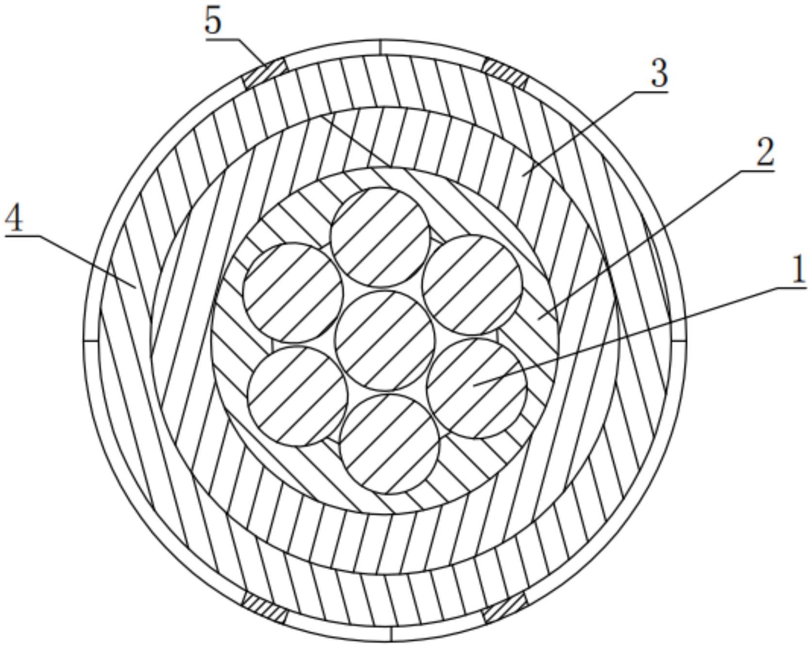 一种螺旋金属铠装线缆的制作方法