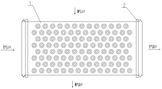 一种强扰动型板式空气预热器的制作方法