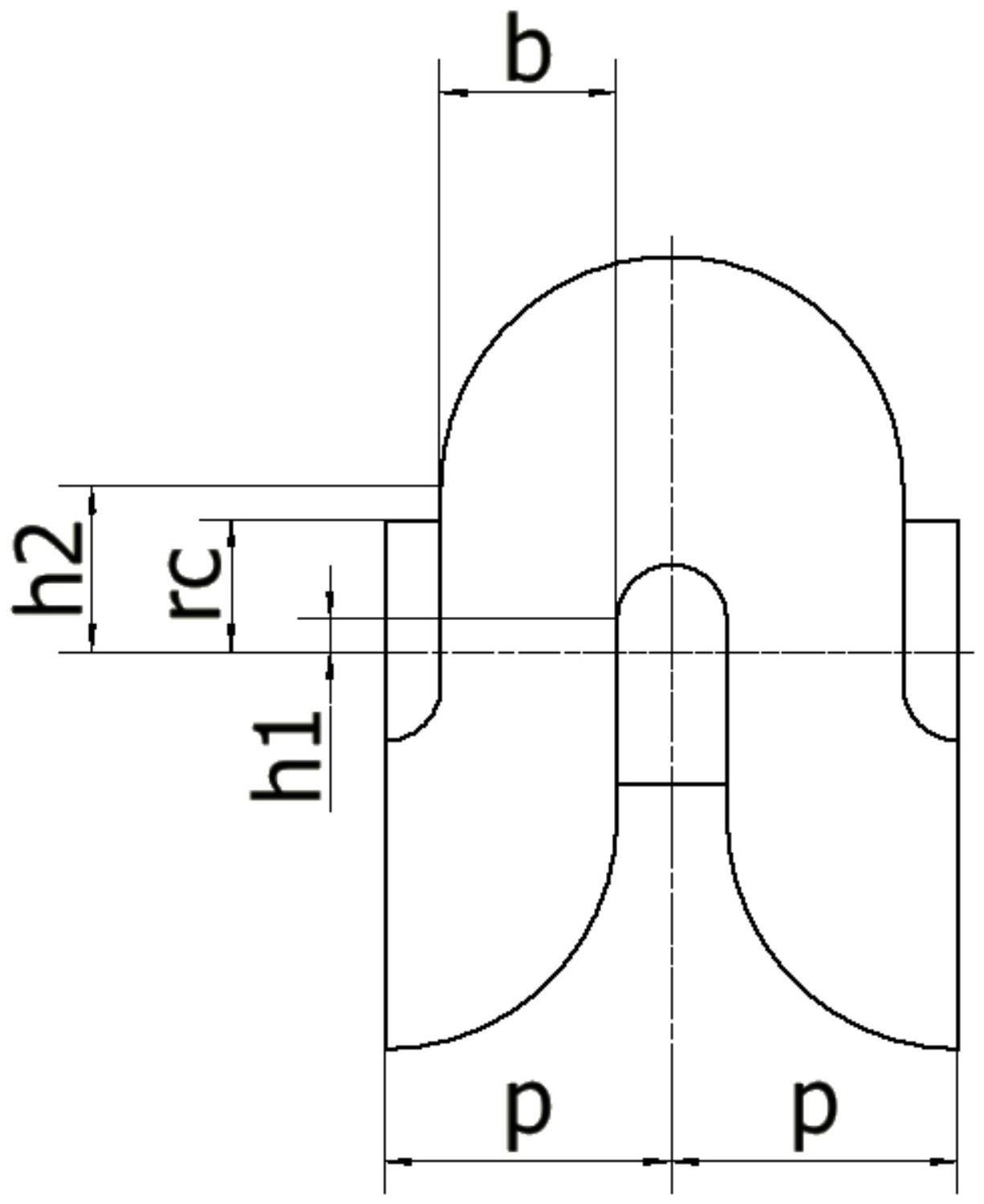 一种电子注通道开口型折叠波导慢波结构、行波管及方法与流程