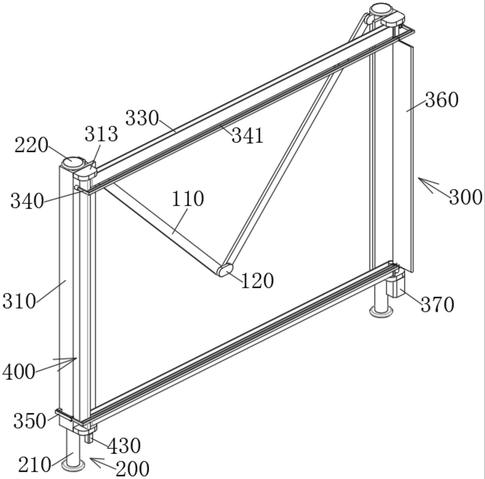 一种建筑施工用墙面刮料机构的制作方法