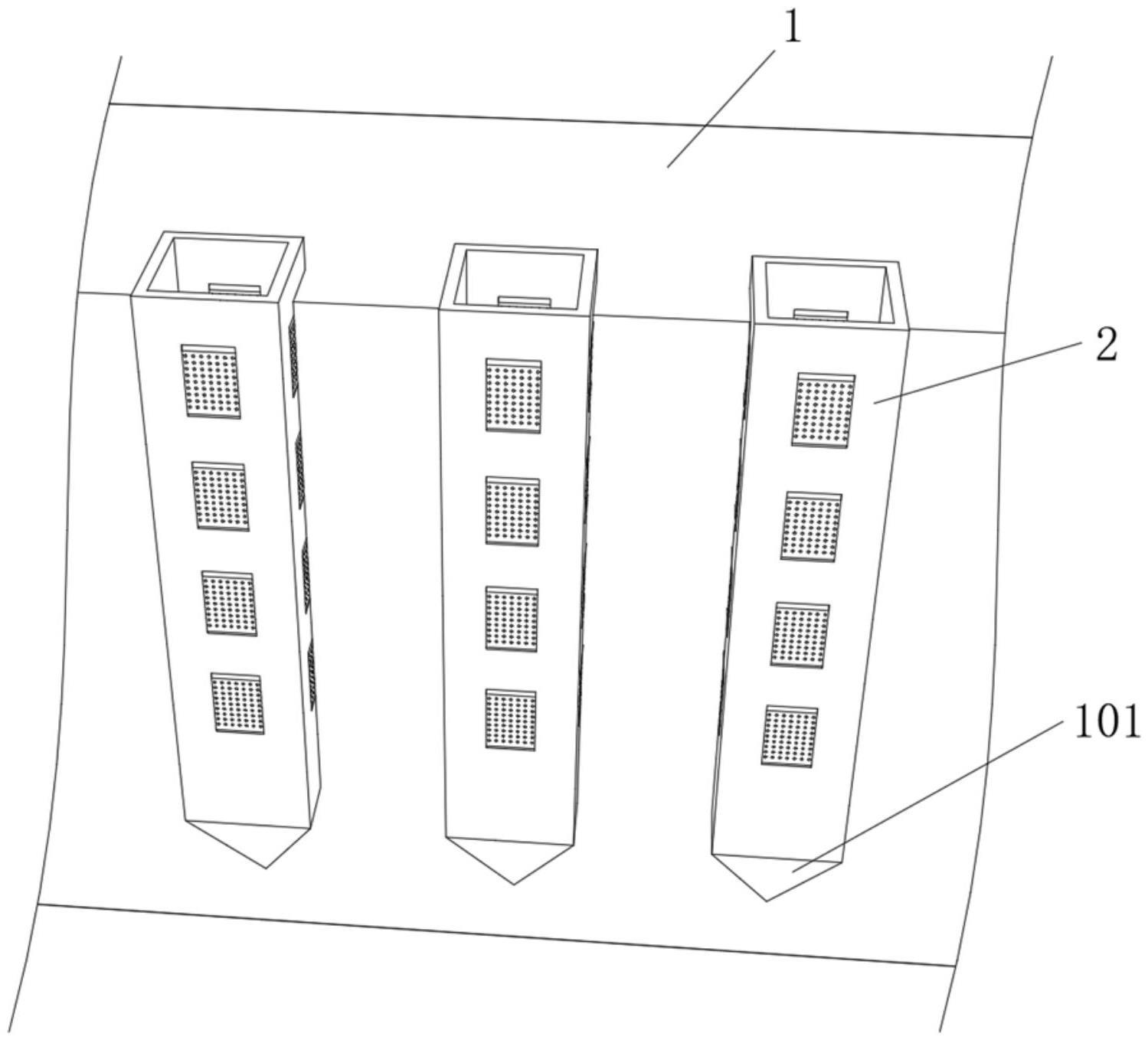 一种软弱地基加固结构的制作方法