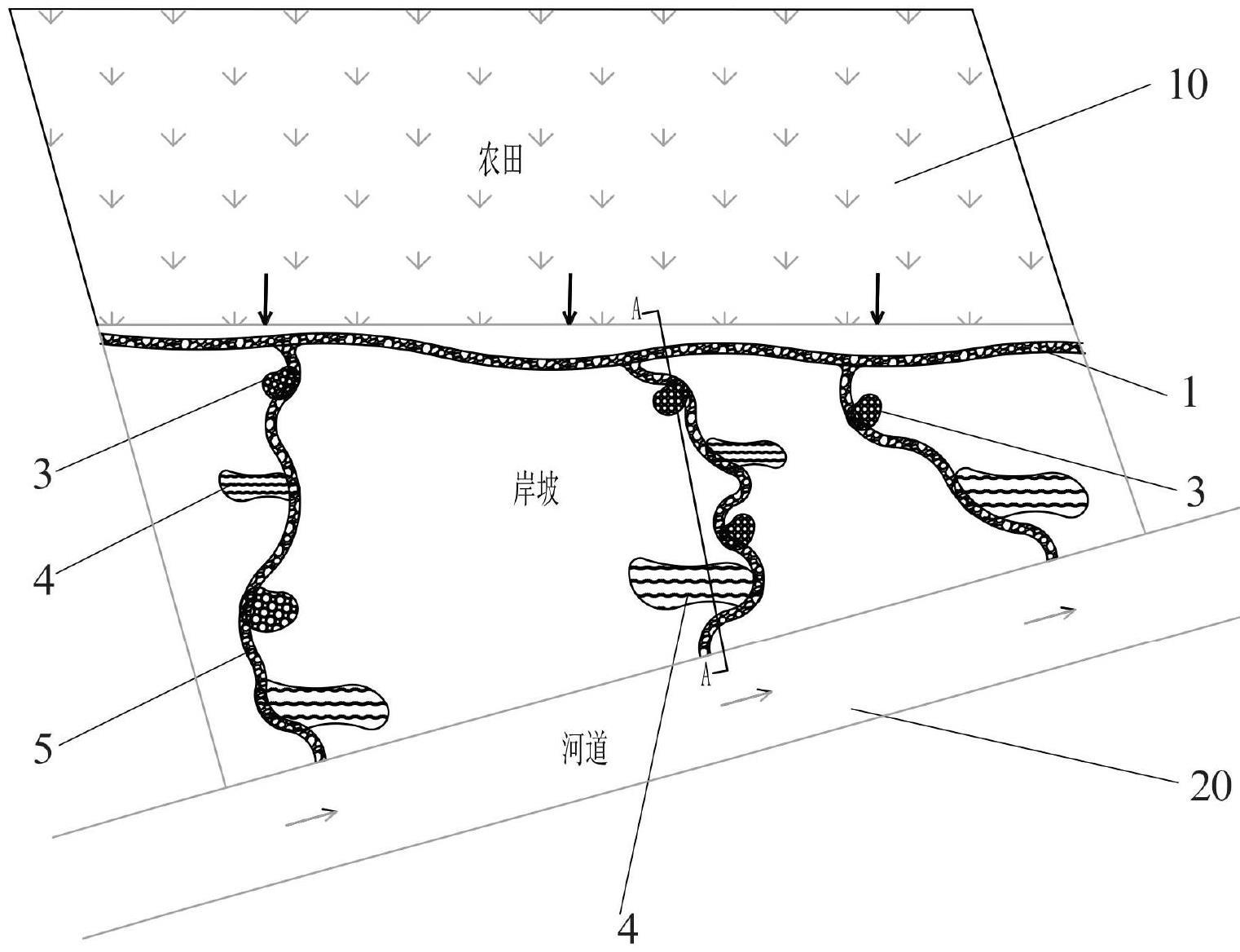 一种生态洼塘带多级滞留净化系统的制作方法