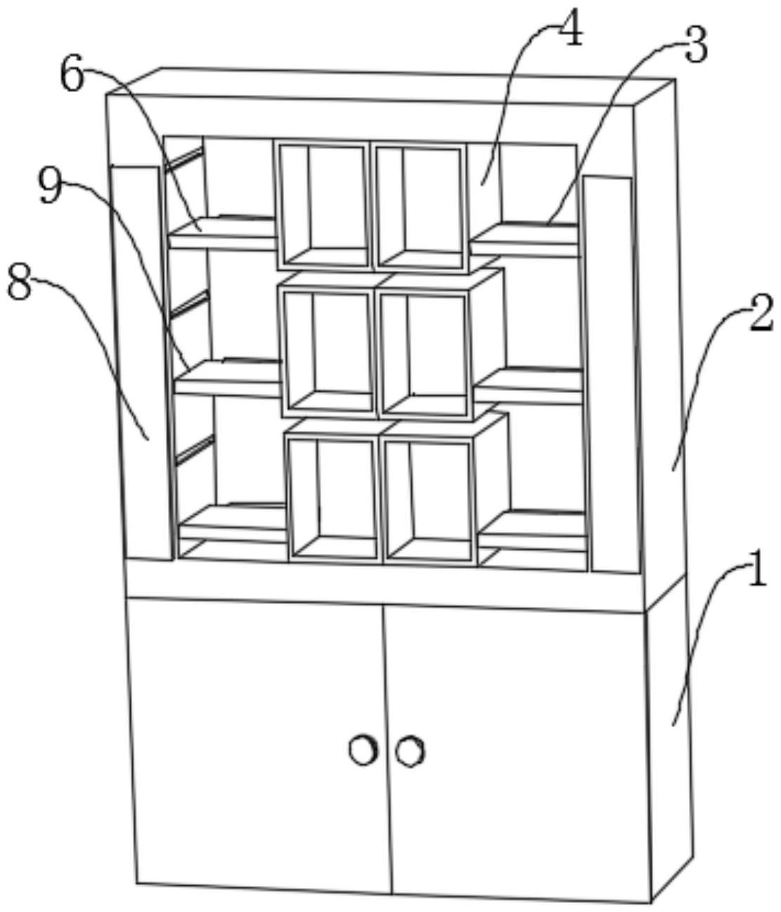 一种展示柜的制作方法