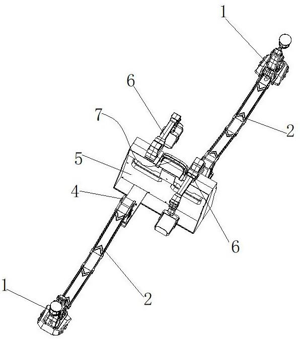 一种手提包式竞技玩具结构的制作方法