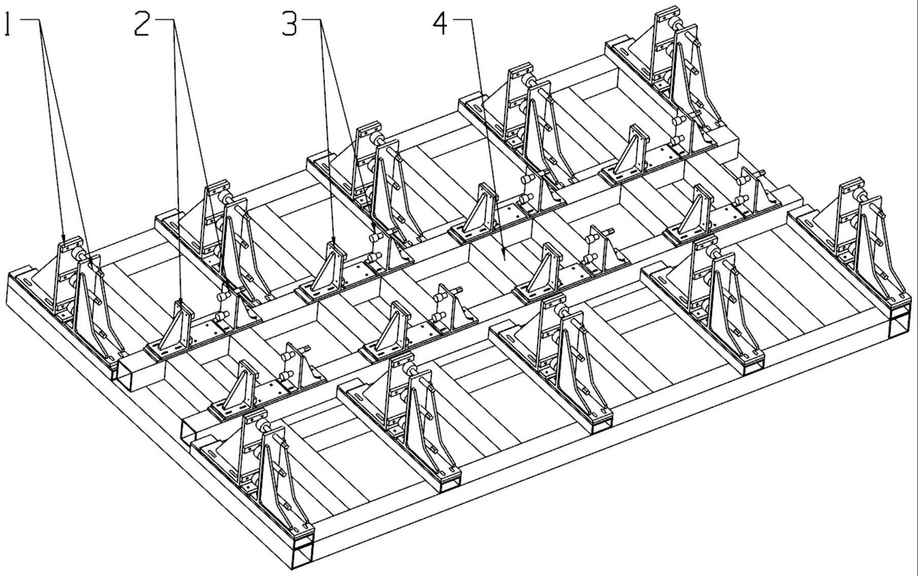 悬浮架构架的结构定位及焊接变形控制工装的制作方法