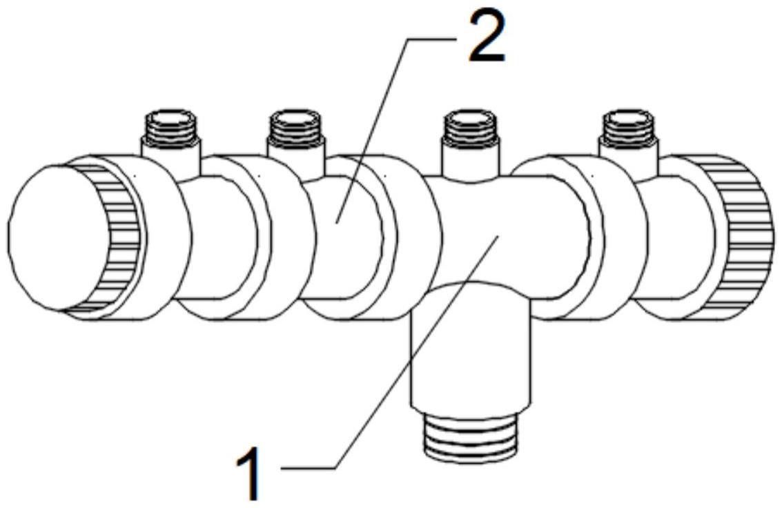 一种电子泵多通接头的制作方法