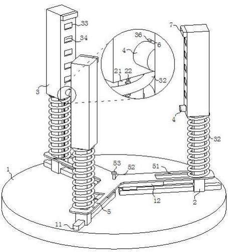 一种液压泵回程盘加工工装的制作方法