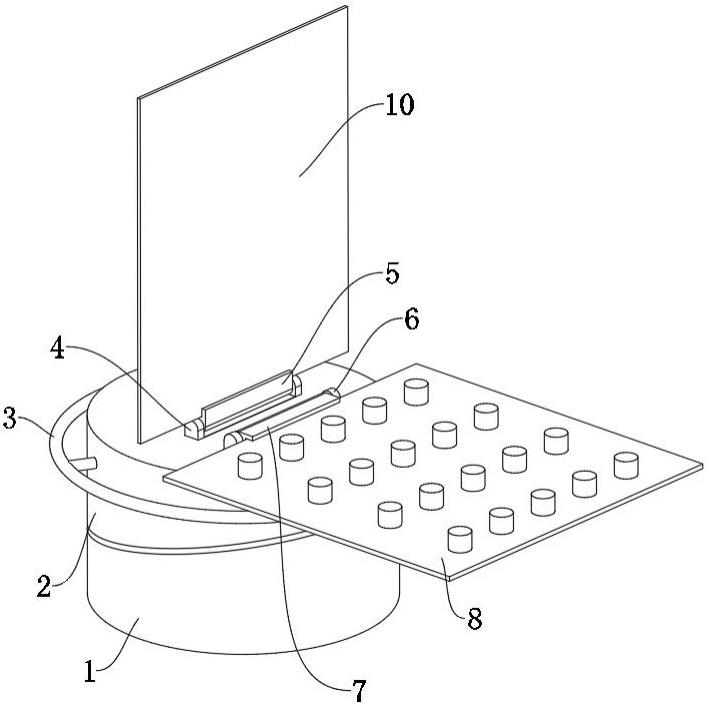 电气元件组件加工用定位装置的制作方法