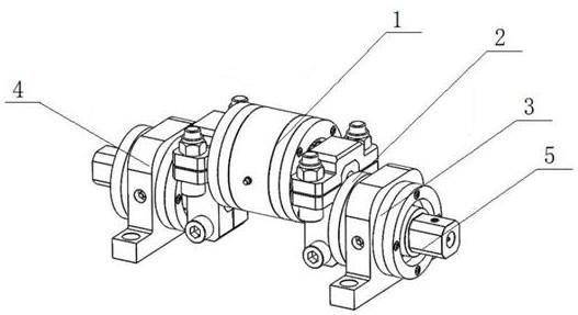 一种装配式曲轴机构通过轴心加油的结构的制作方法