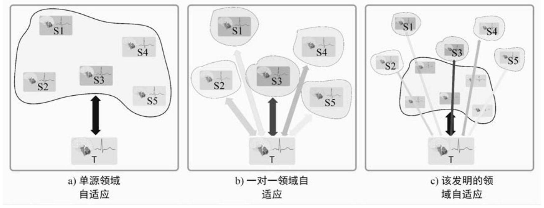 一种多形态表征的多源域脑电信号分析方法