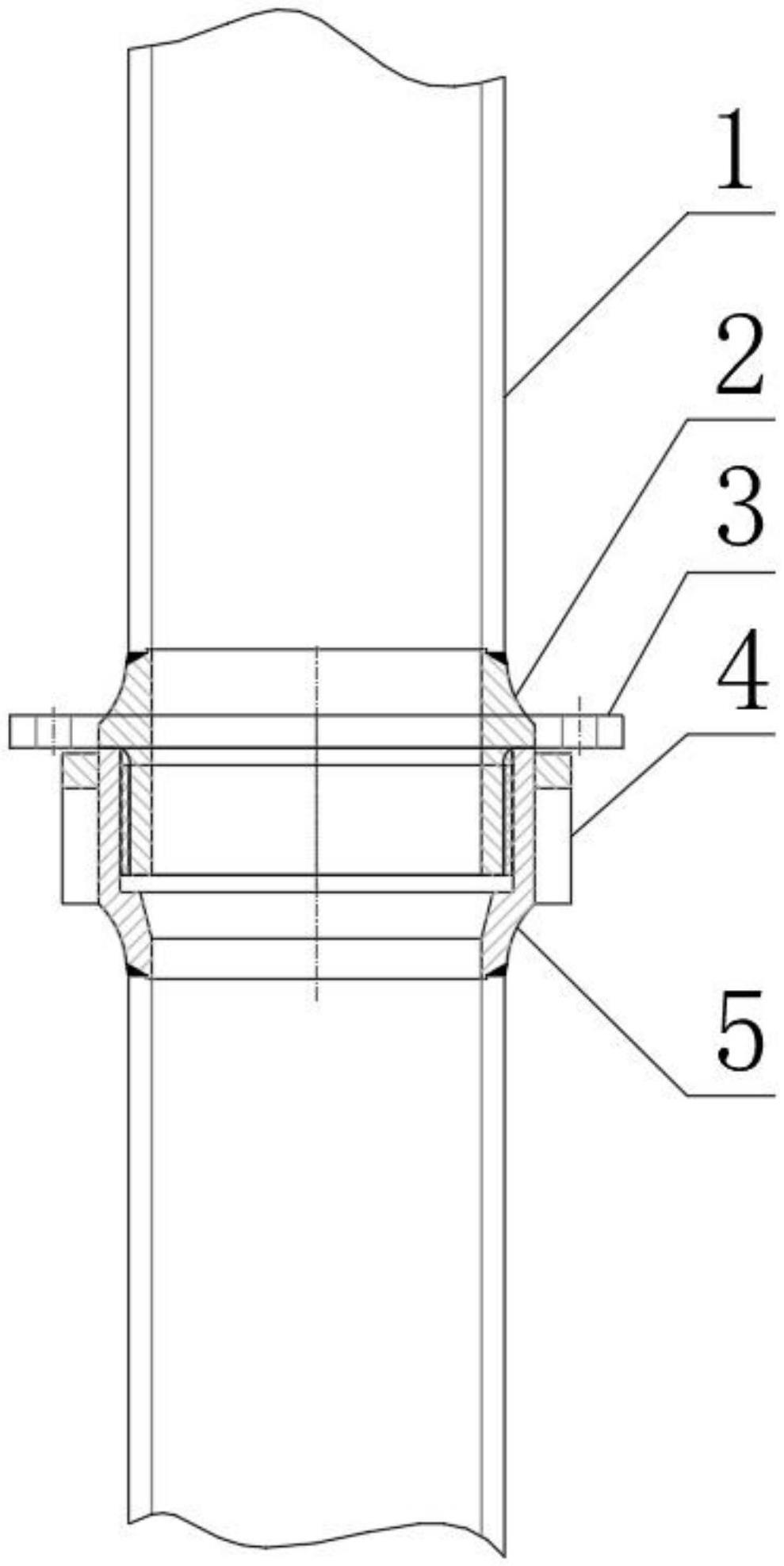 钻扩一体桩机钻杆止退装置的制作方法