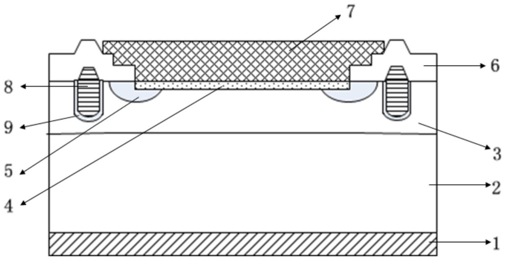 一种抑制表面漏电流的肖特基势垒二极管的制作方法