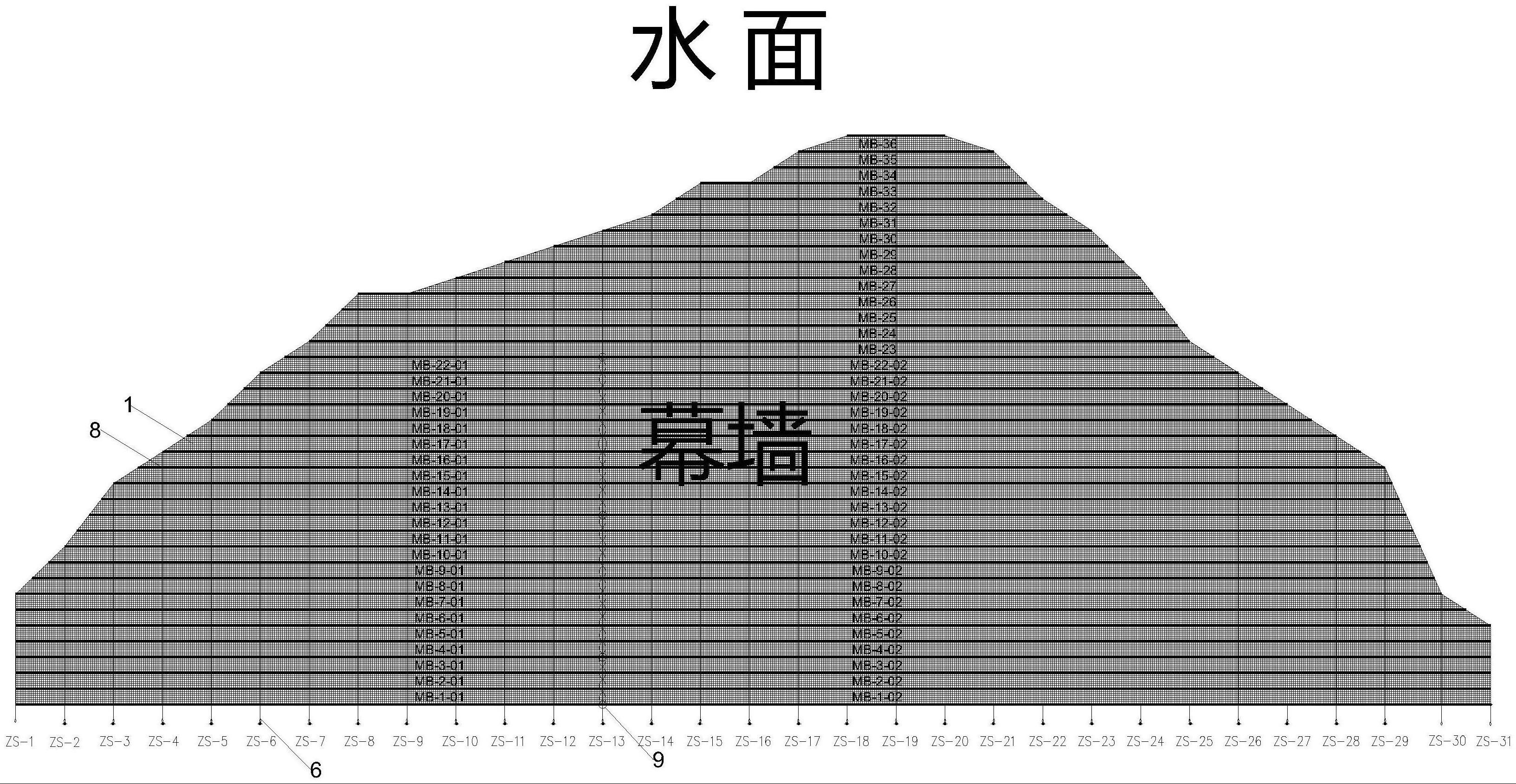 一种柔性幕墙水上拼接方法与流程