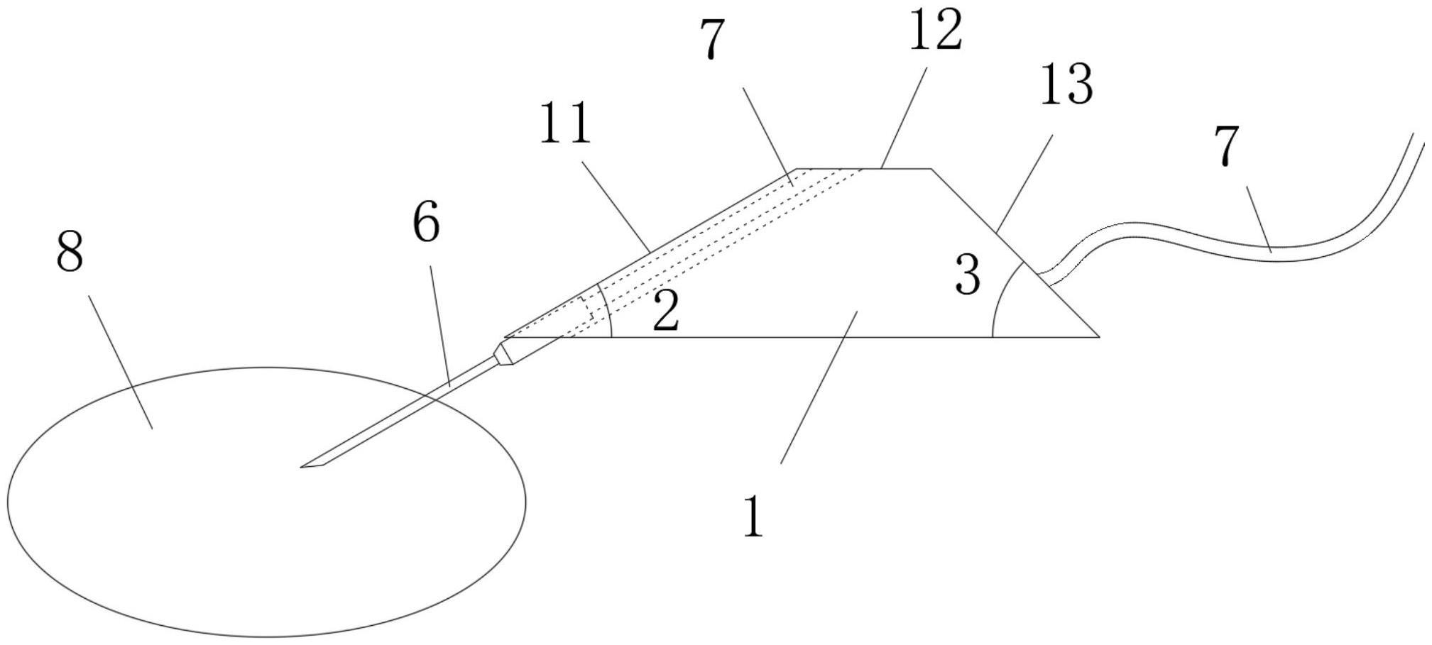 Ommaya囊穿刺引流外固定装置的制作方法