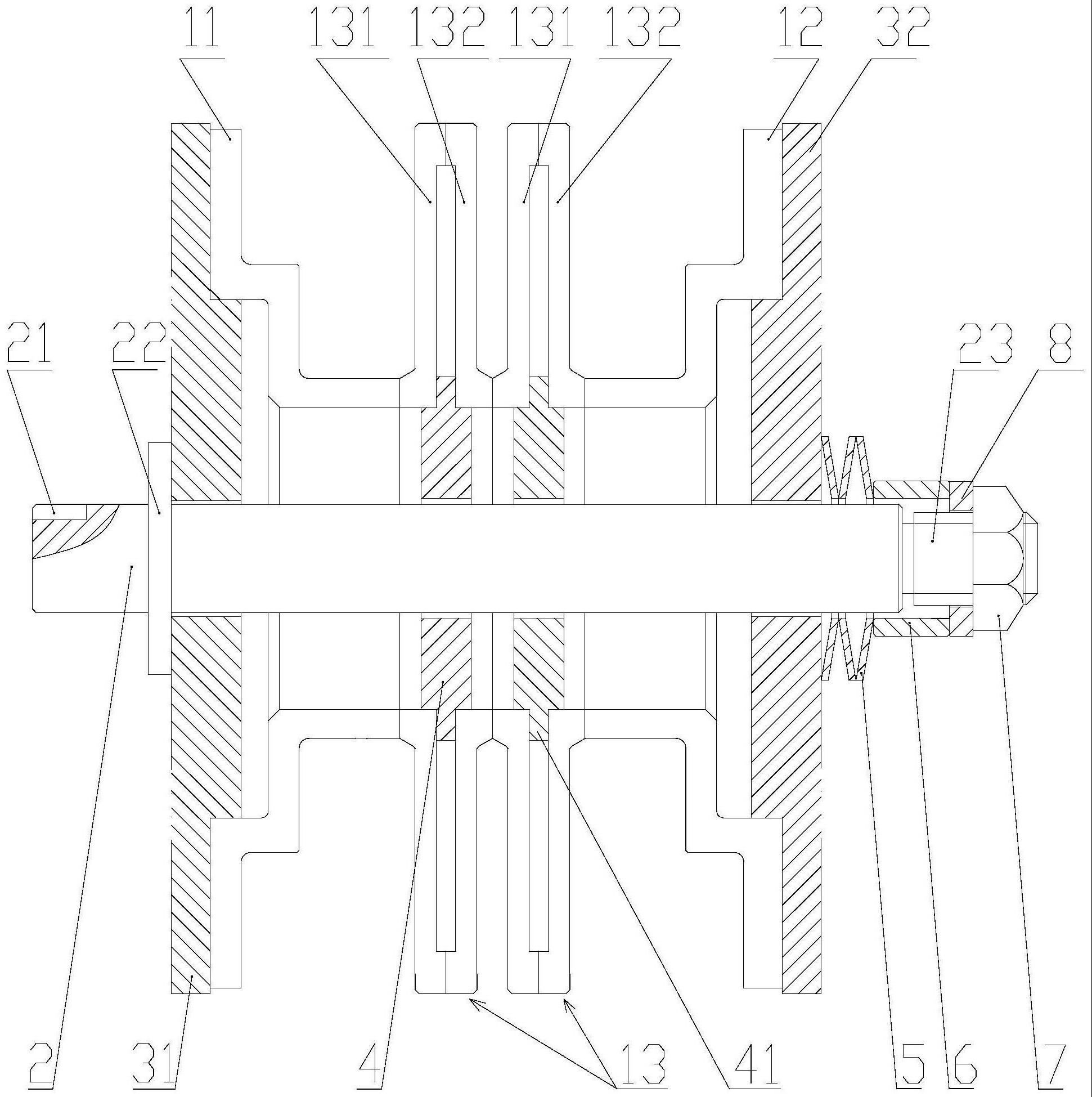 带支承结构的膜盘组件焊接工装的制作方法