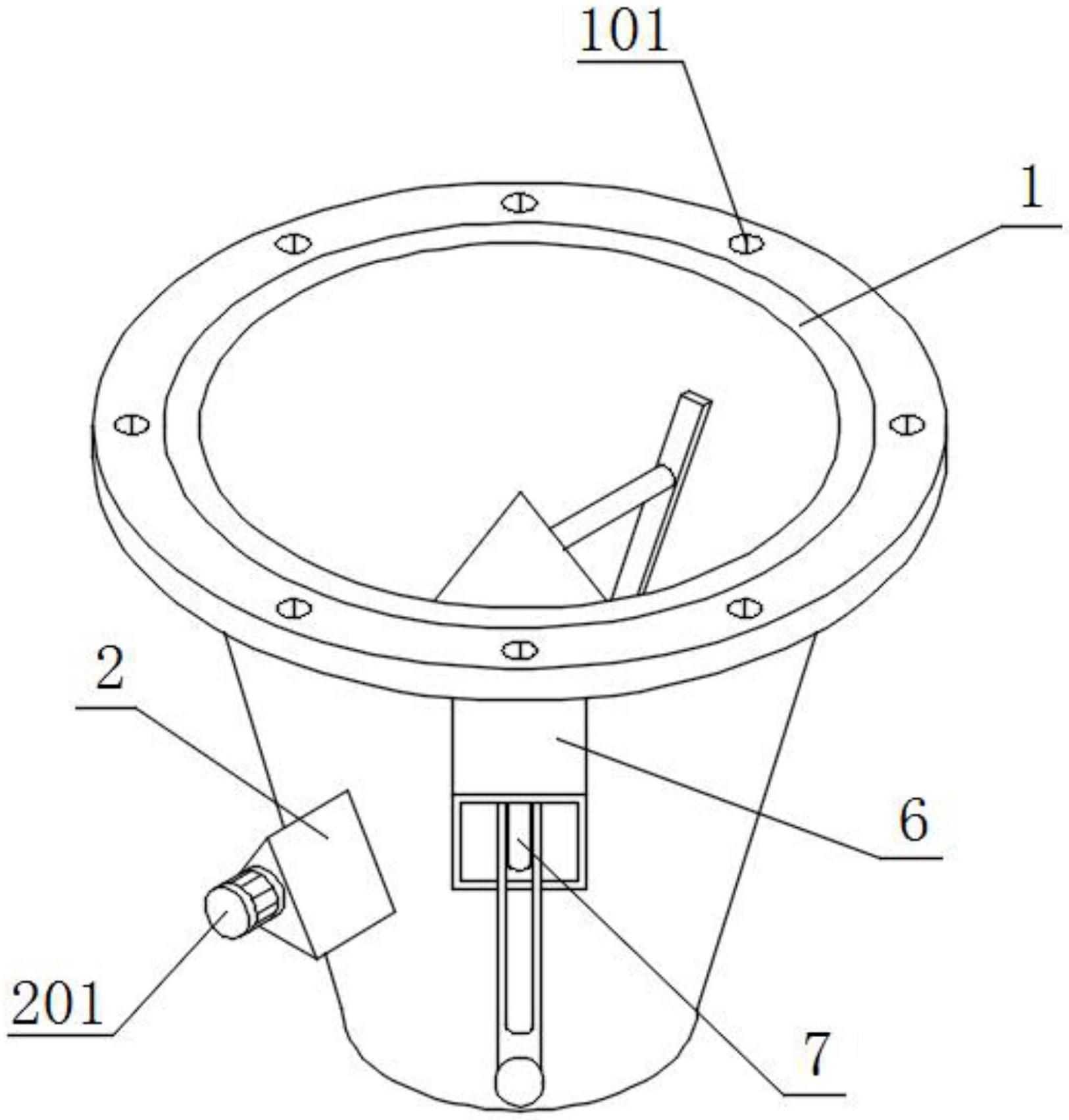 一种仓底搅拌防架桥装置的制作方法