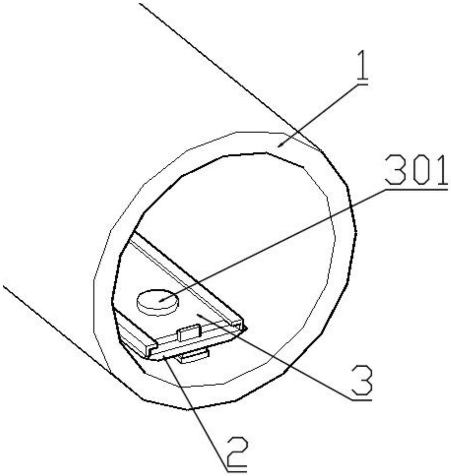 一种LED用高透光涂粉玻璃管的制作方法