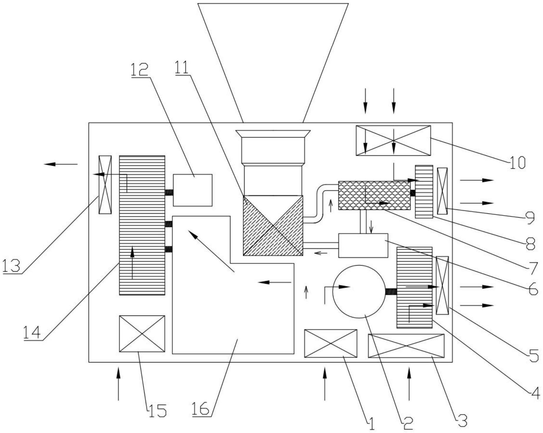 激光投影机的散热系统的制作方法