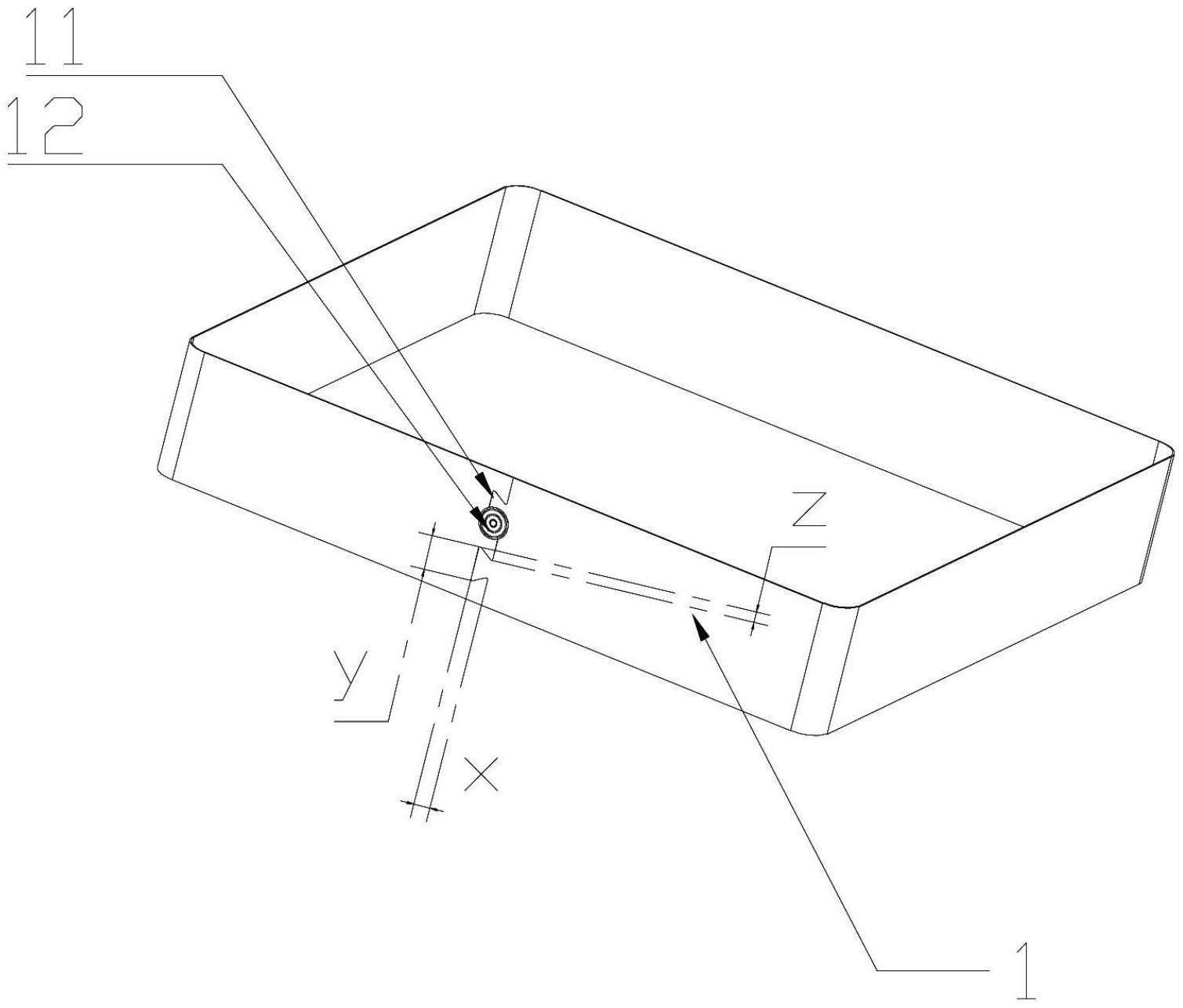 薄片刀具的连接边焊接结构的制作方法
