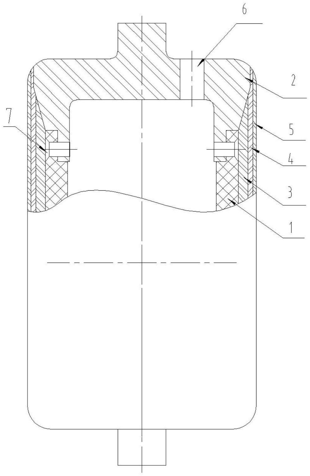 一种硬面辊的制作方法