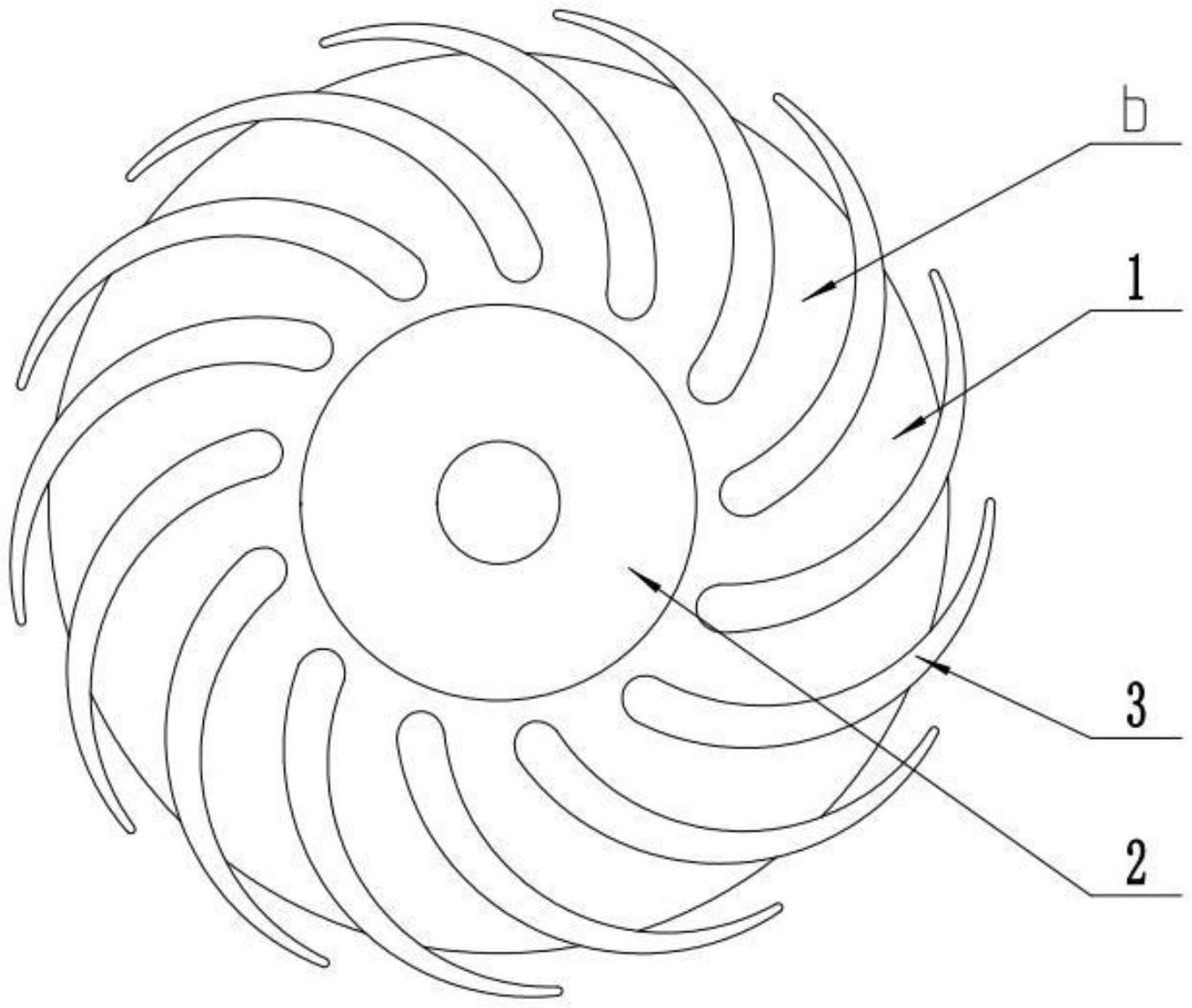 一种涡轮发电机的叶轮的制作方法