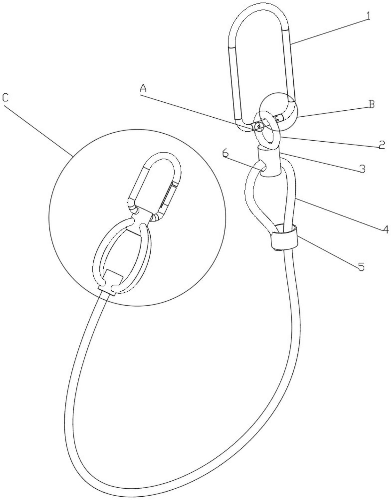 一种便捷耐磨式钢丝绳索具的制作方法