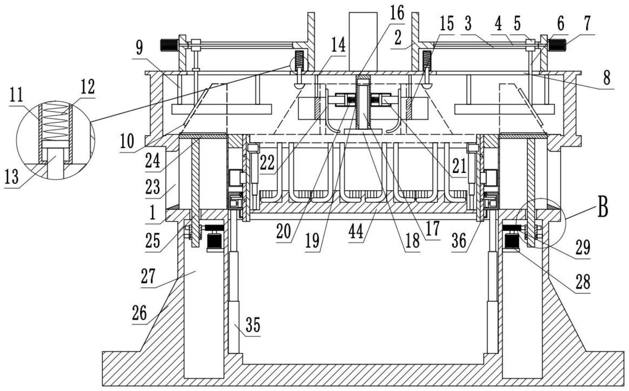 一种建筑用桥墩预埋件制造用定位装置的制作方法