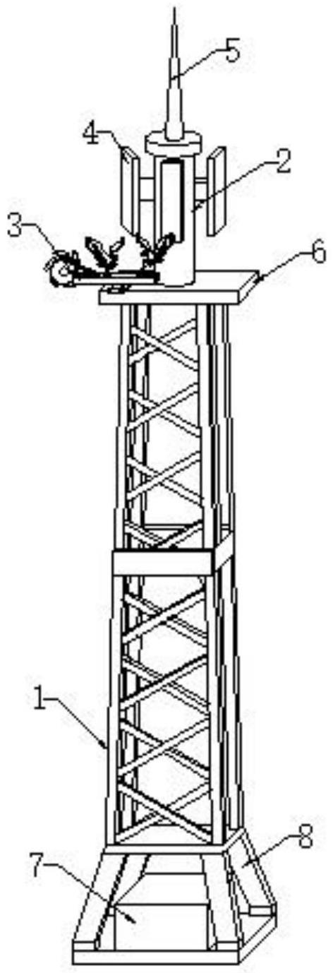 一种通信信号塔的制作方法