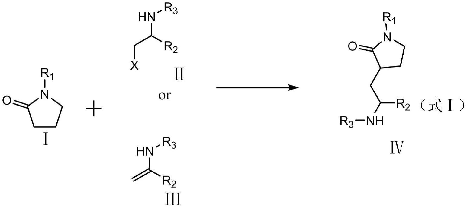 吡咯烷酮-3-β’-氨基衍生物的制备方法与流程