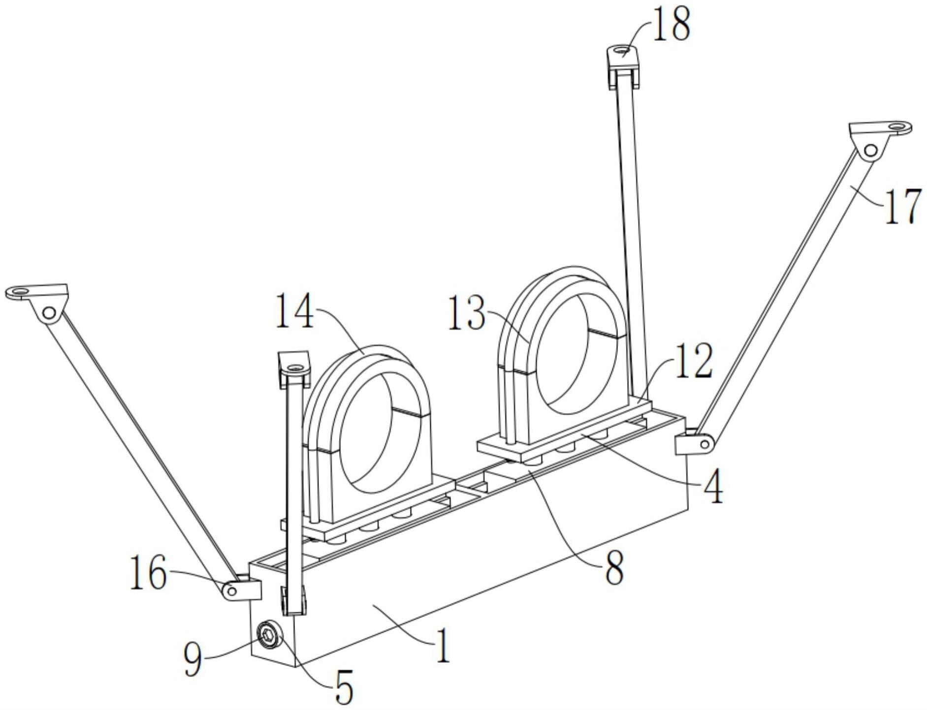 一种建筑施工给排水管道安装结构的制作方法