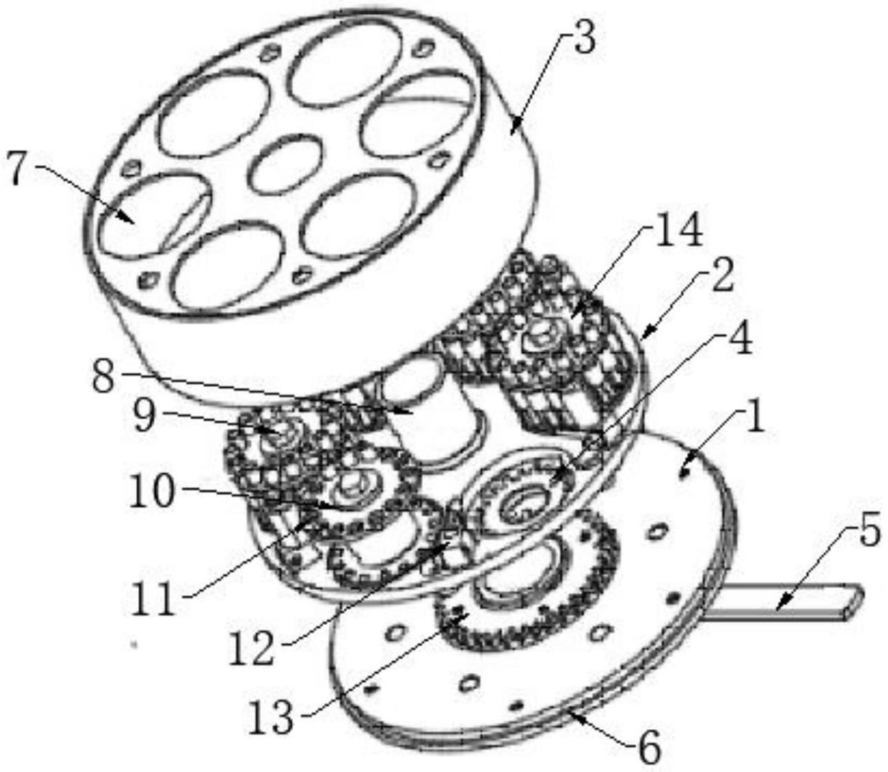 一种齿轮式功能镀膜的载具的制作方法