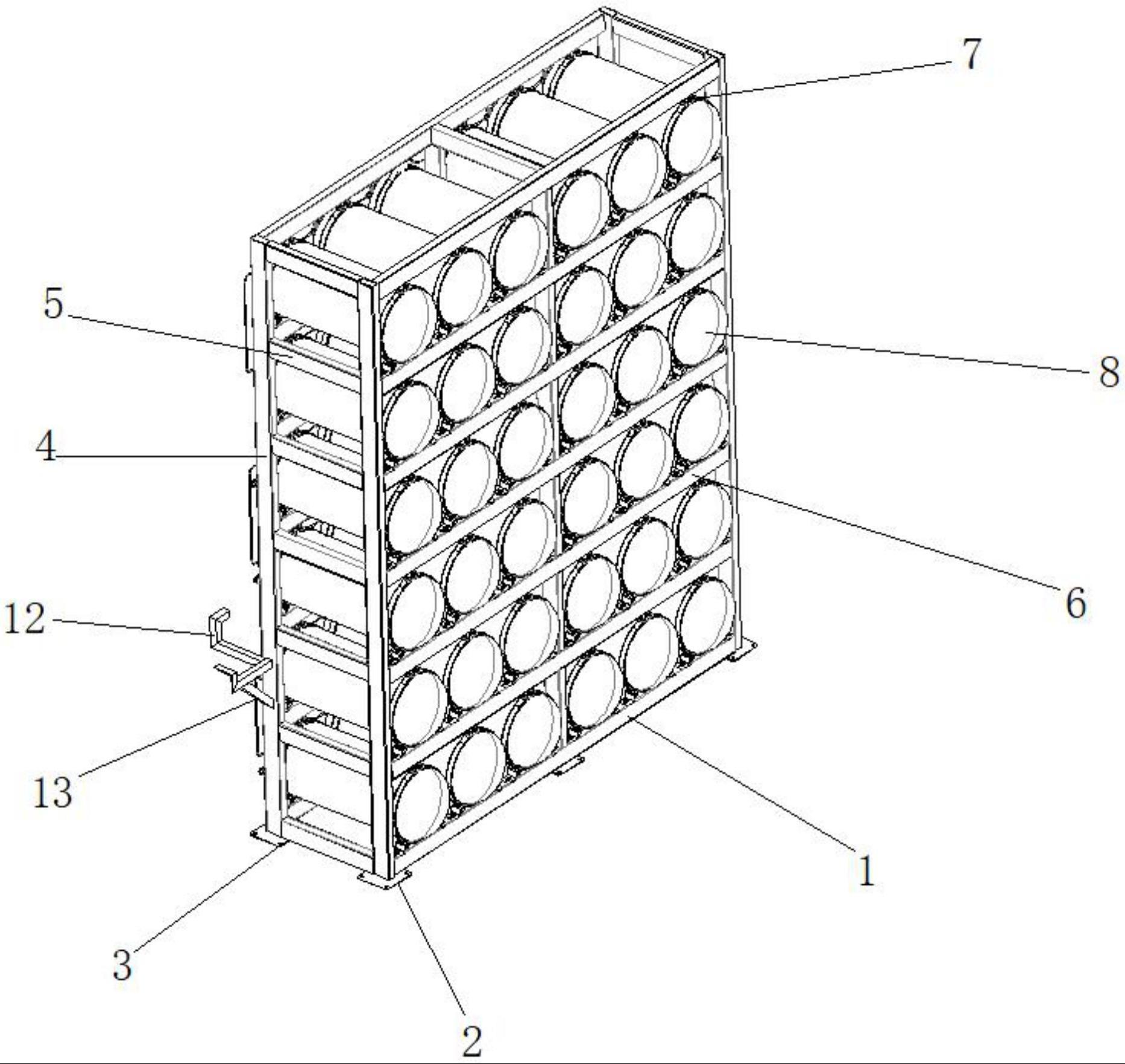 一种氢能源的氢气瓶储存结构的制作方法
