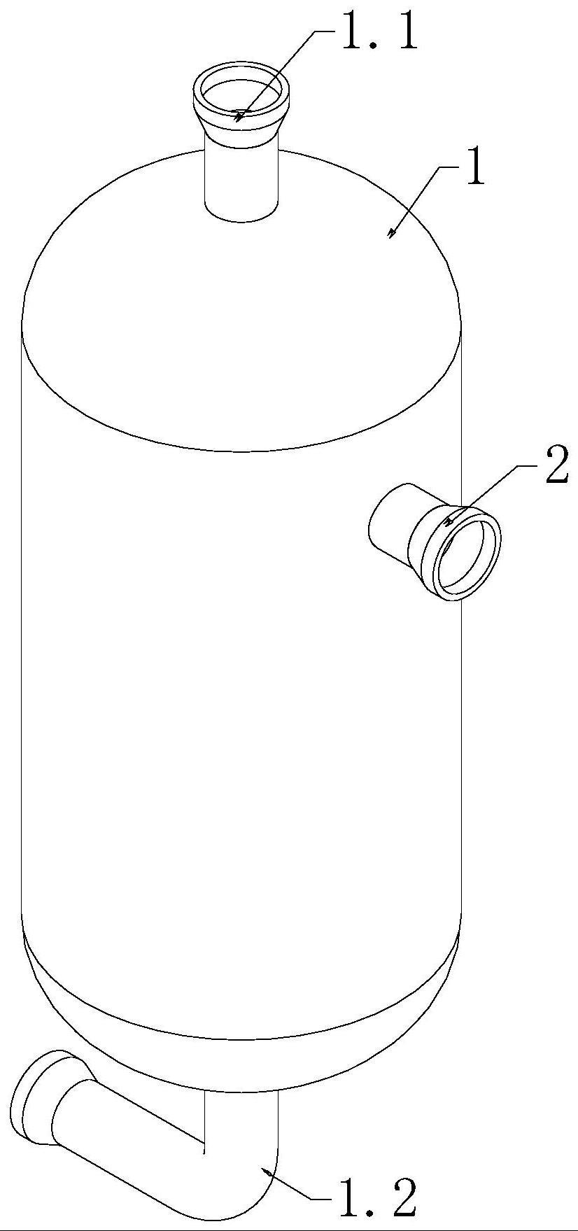 一种油气田用高效旋流分离器的制作方法