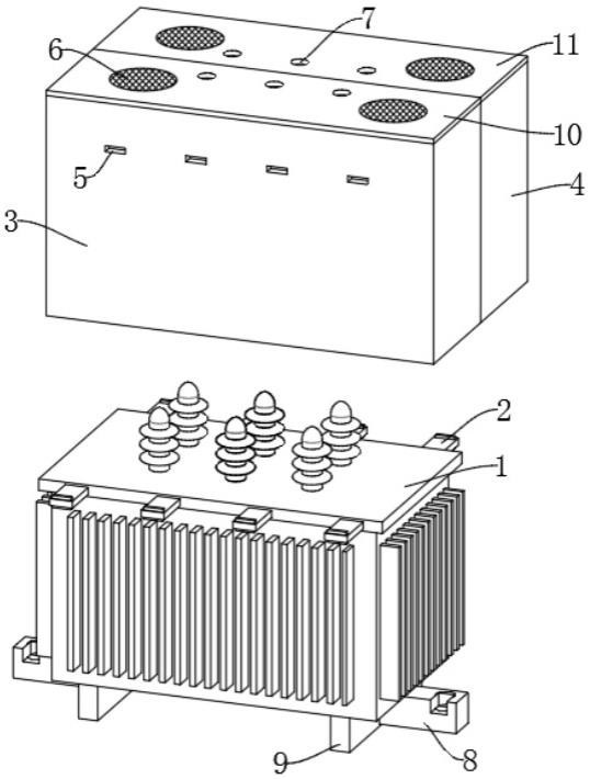 一种配电变压器结构的制作方法