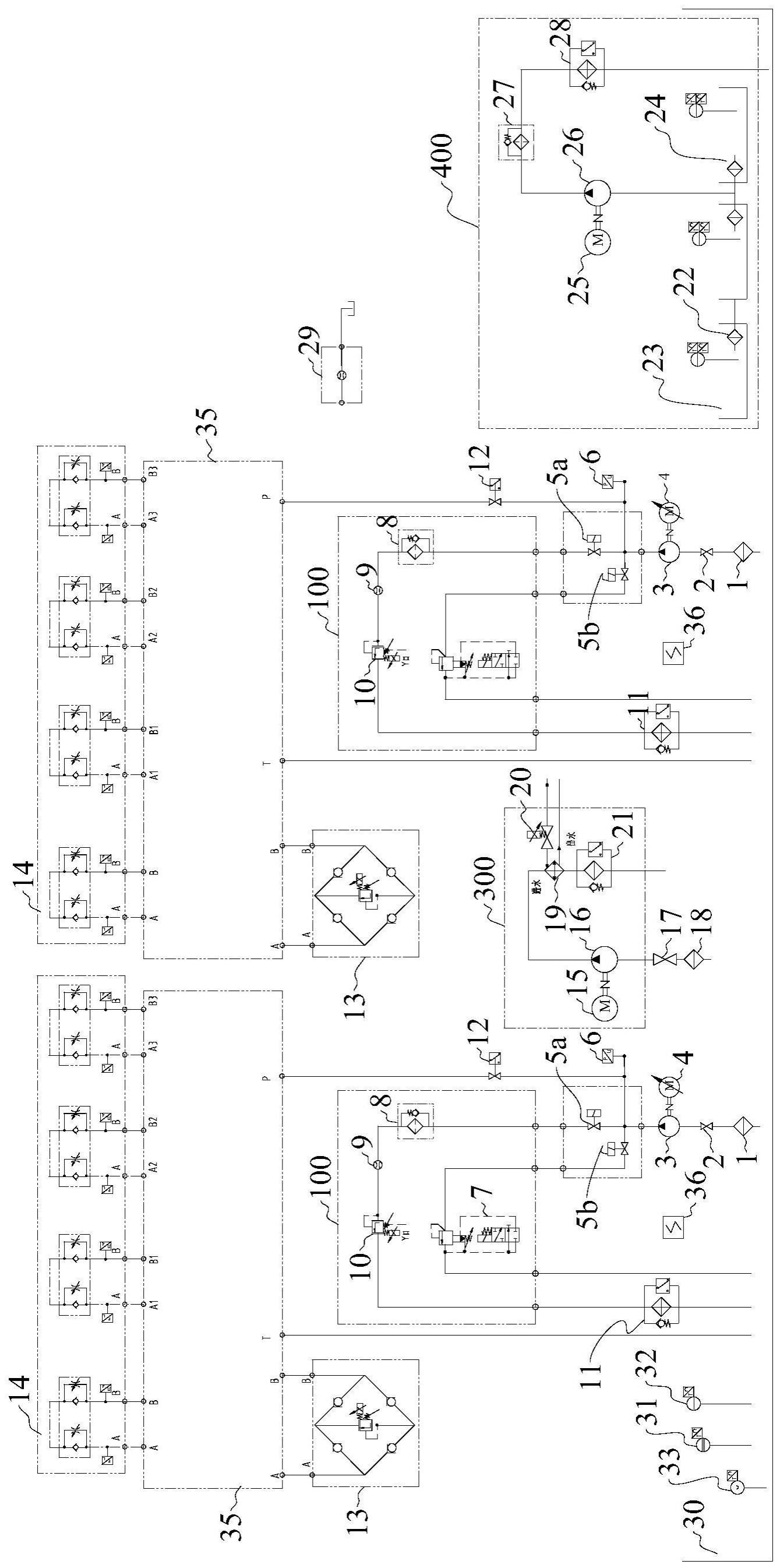 一种液压泵及液压阀一体化可靠性试验系统的制作方法