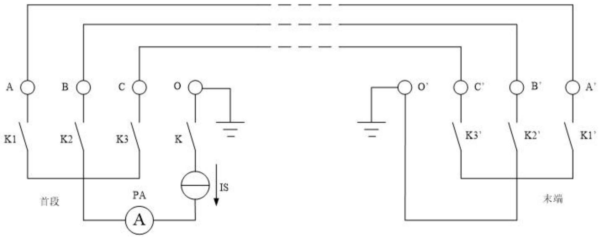 一种电流法线路参数自动核对相位装置及方法与流程