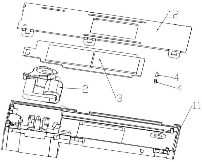 双滤光片切换器卡扣式装配结构的制作方法