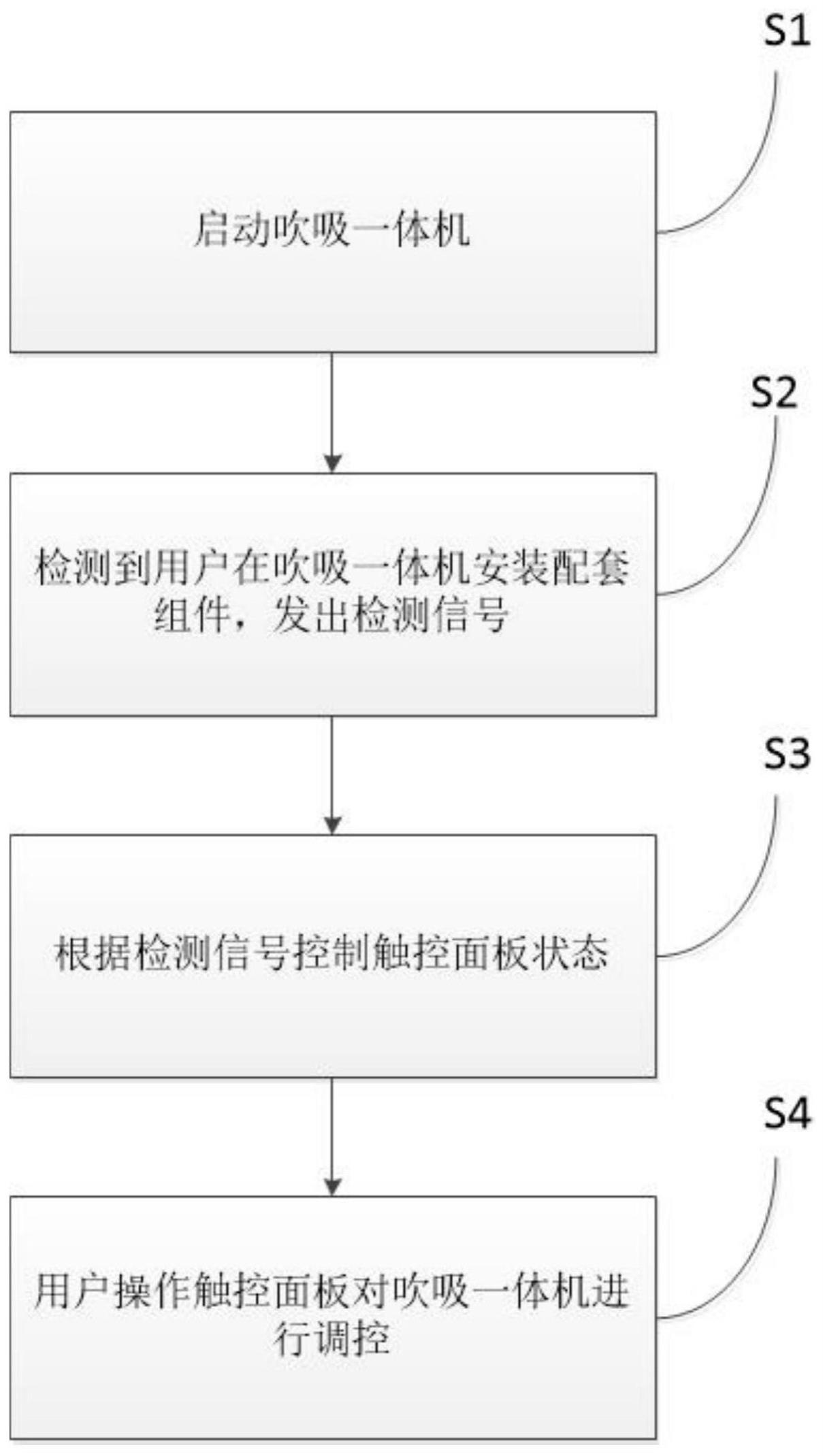 一种吹吸一体机的控制方法、存储介质及系统与流程