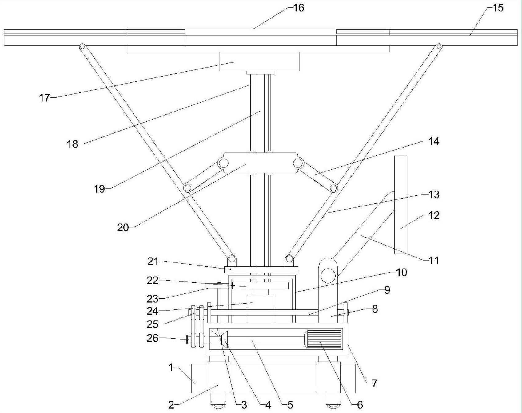 一种建筑施工支撑结构的制作方法