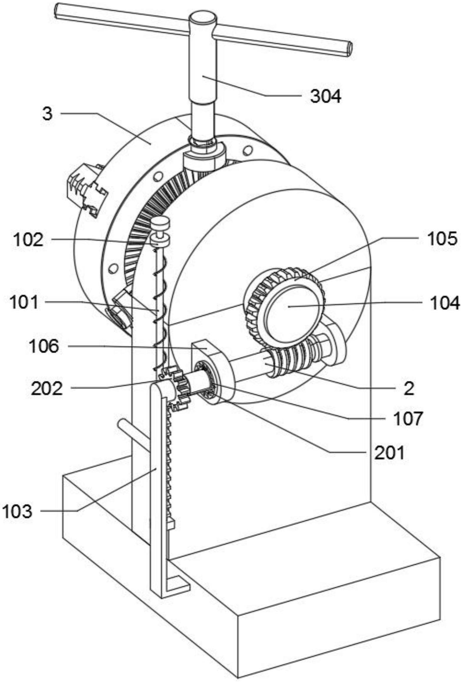 同步器齿轮拉内花键定位盘的制作方法