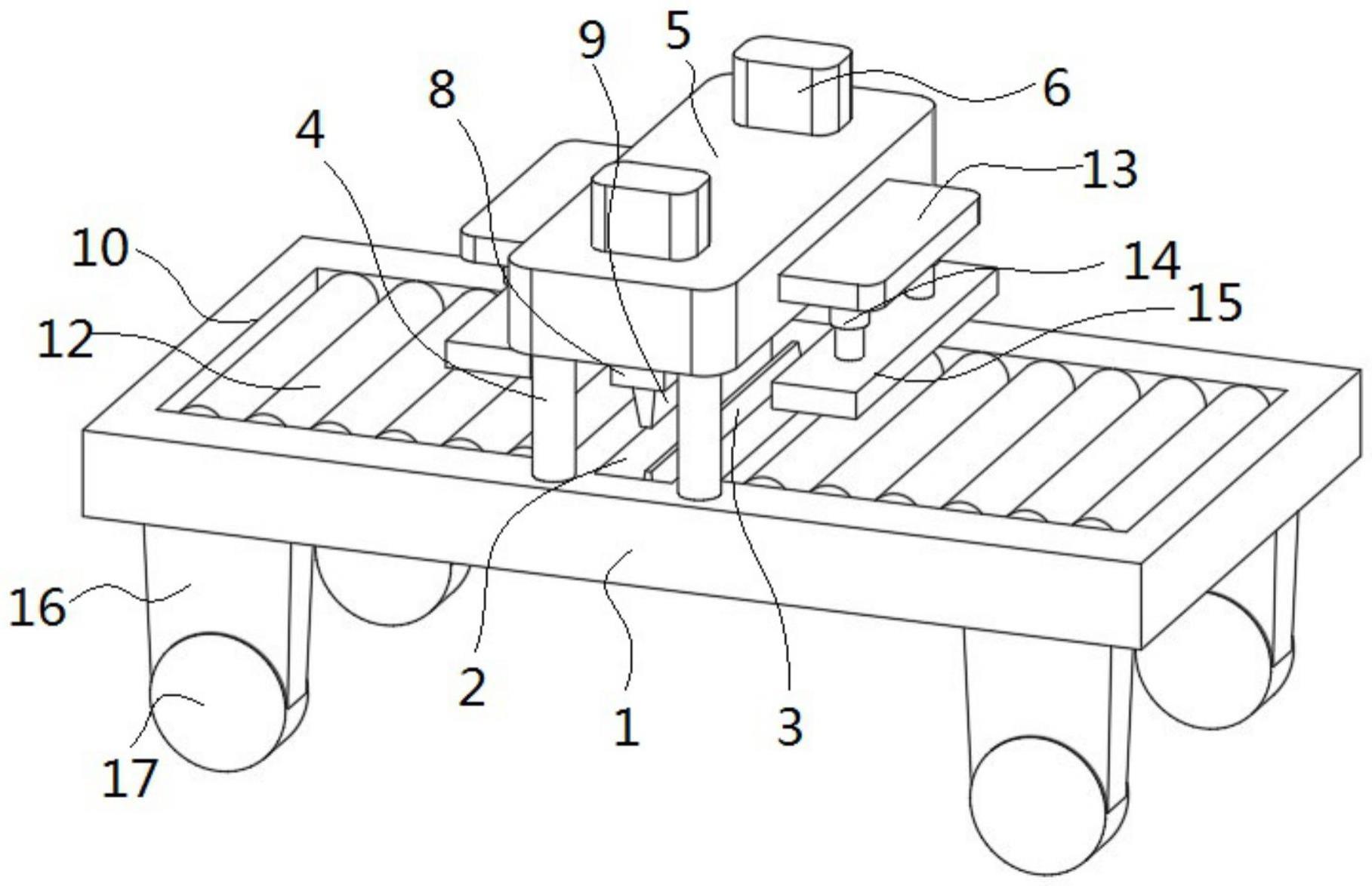 一种桥梁钢结构加工制作用剪板机的制作方法