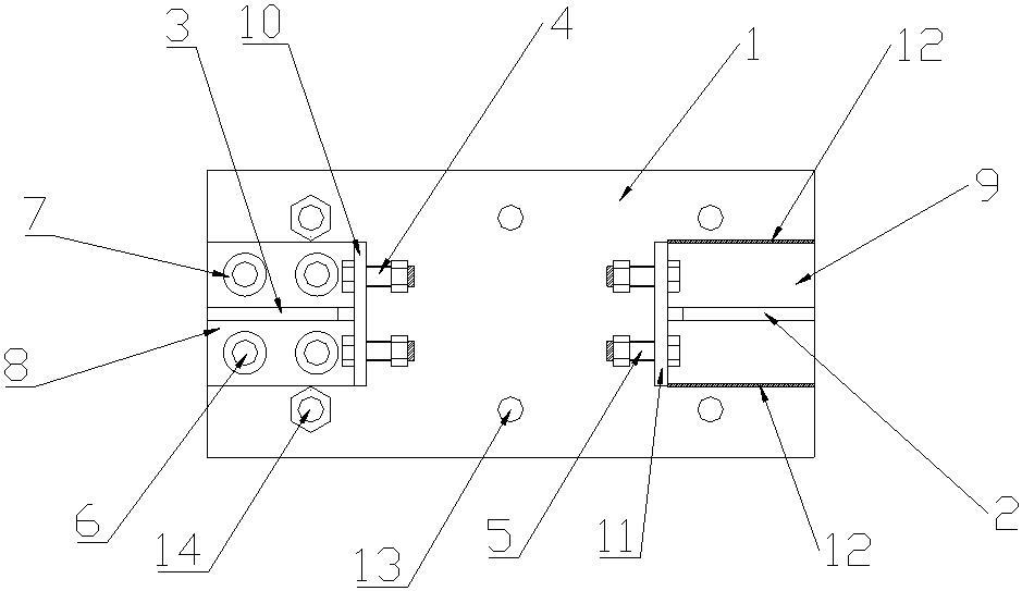 工具化外锚式悬挑脚手架的“π”形钢支座的制作方法