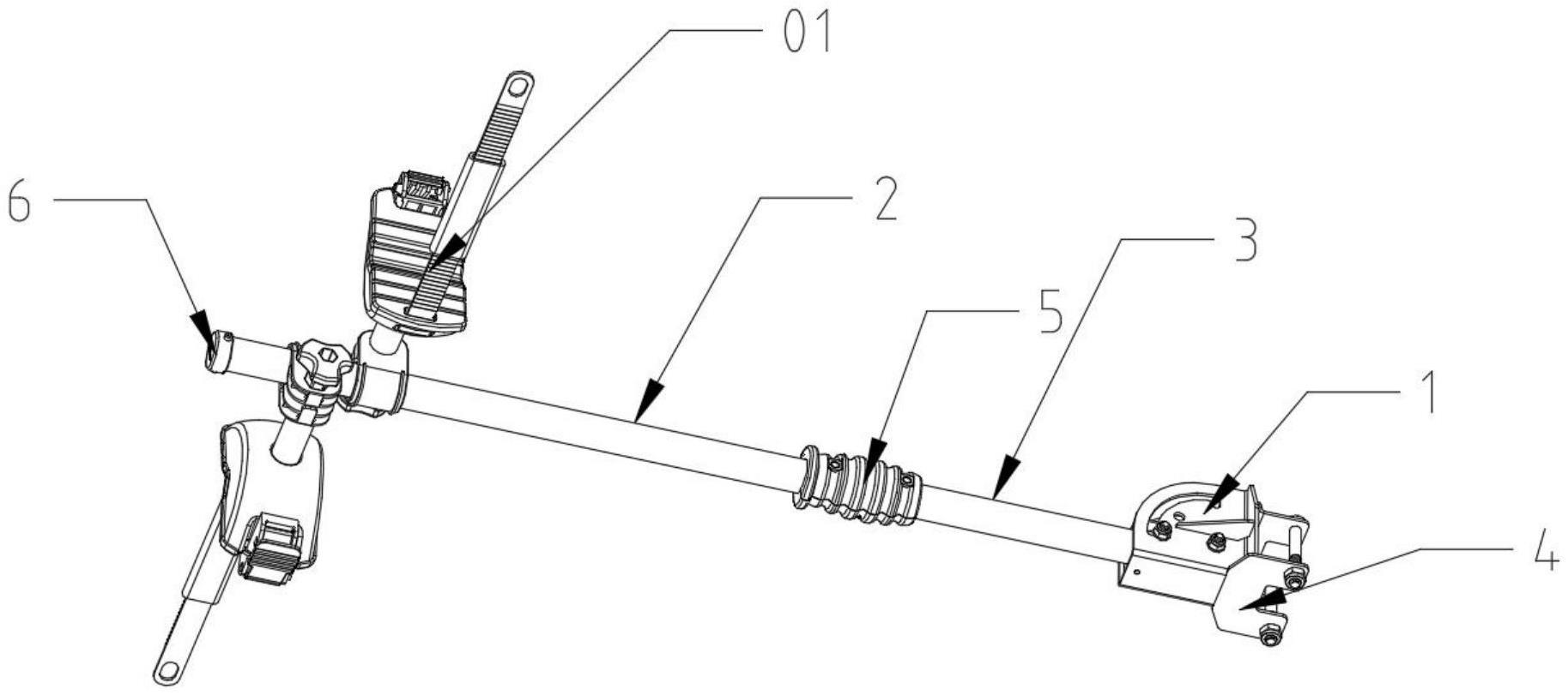 一种车载产品的摇臂锁固结构的制作方法