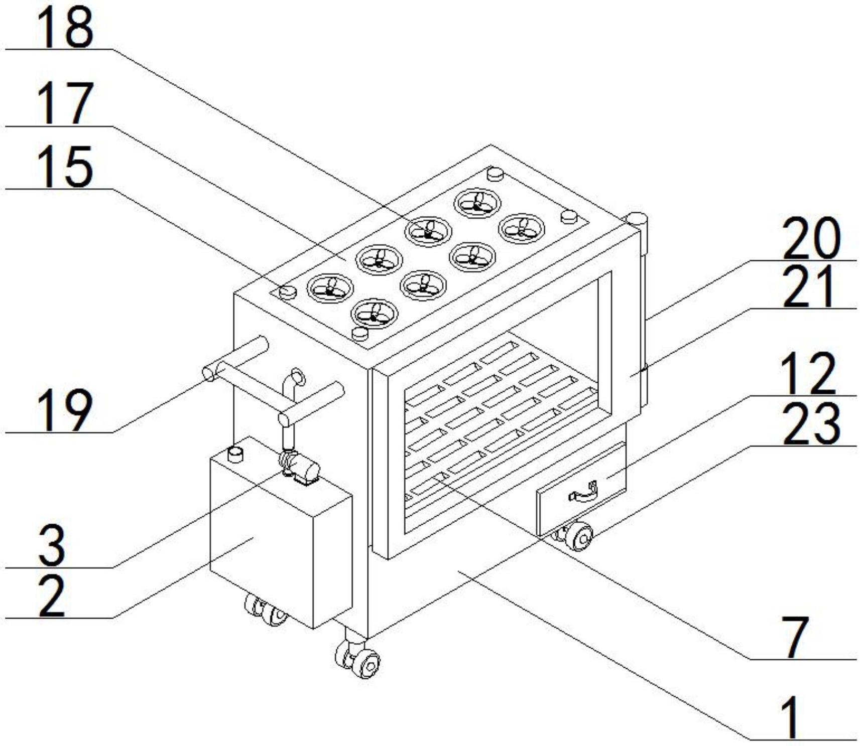 一种非球面透镜加工用冷却设备的制作方法