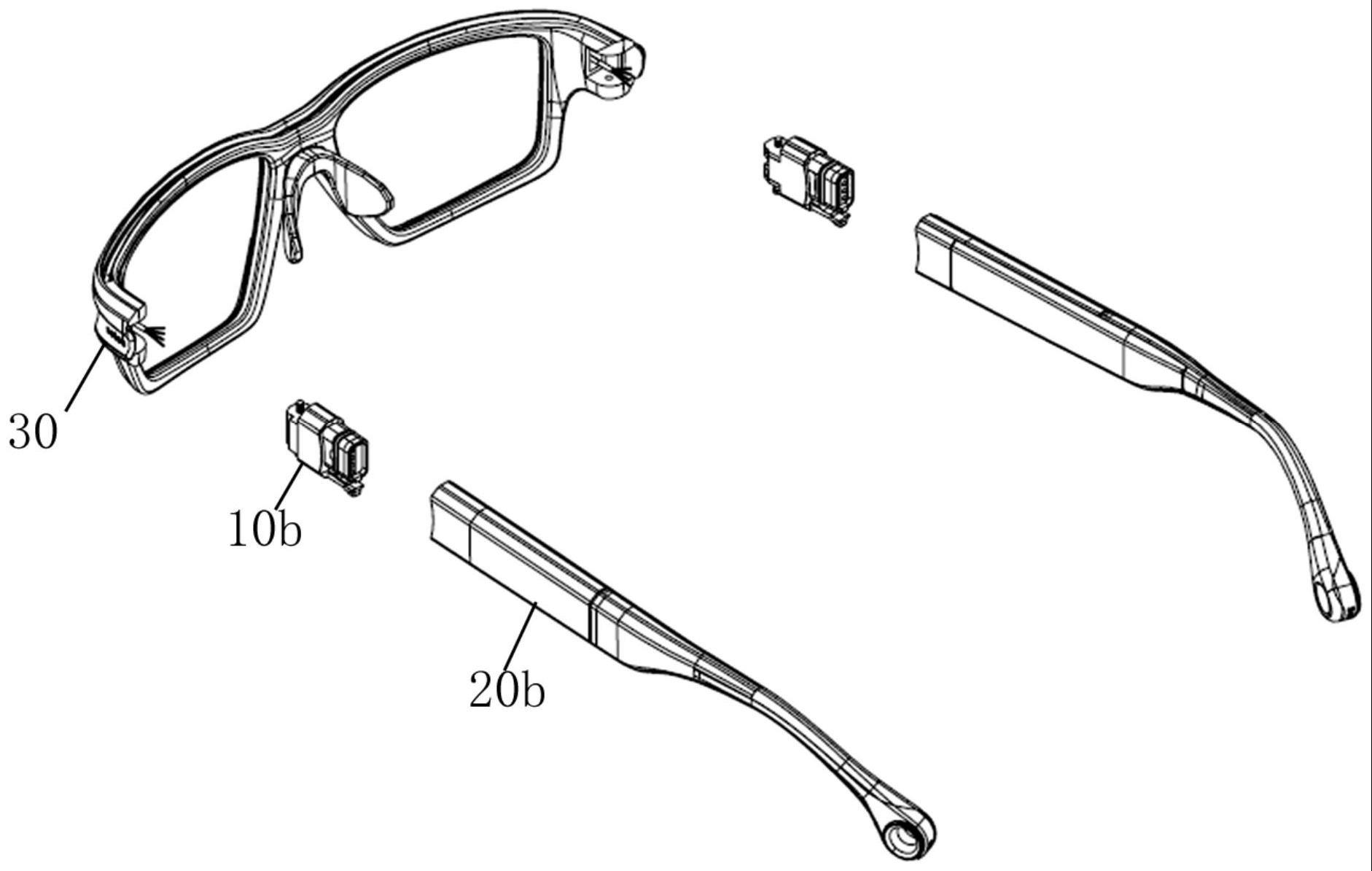 智能眼镜设备及智能铰链组件的制作方法