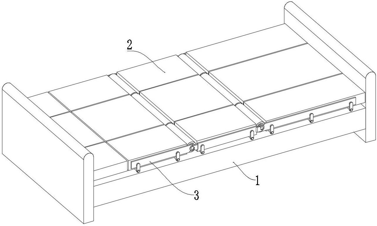 一种床身可弯折的护理床的制作方法