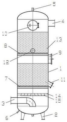 一种立式水解塔的制作方法